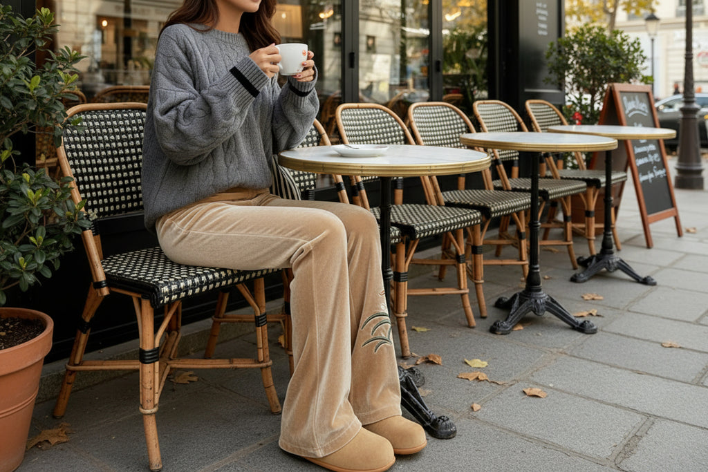 Casual Straight-leg Pants That Elongate The Legs