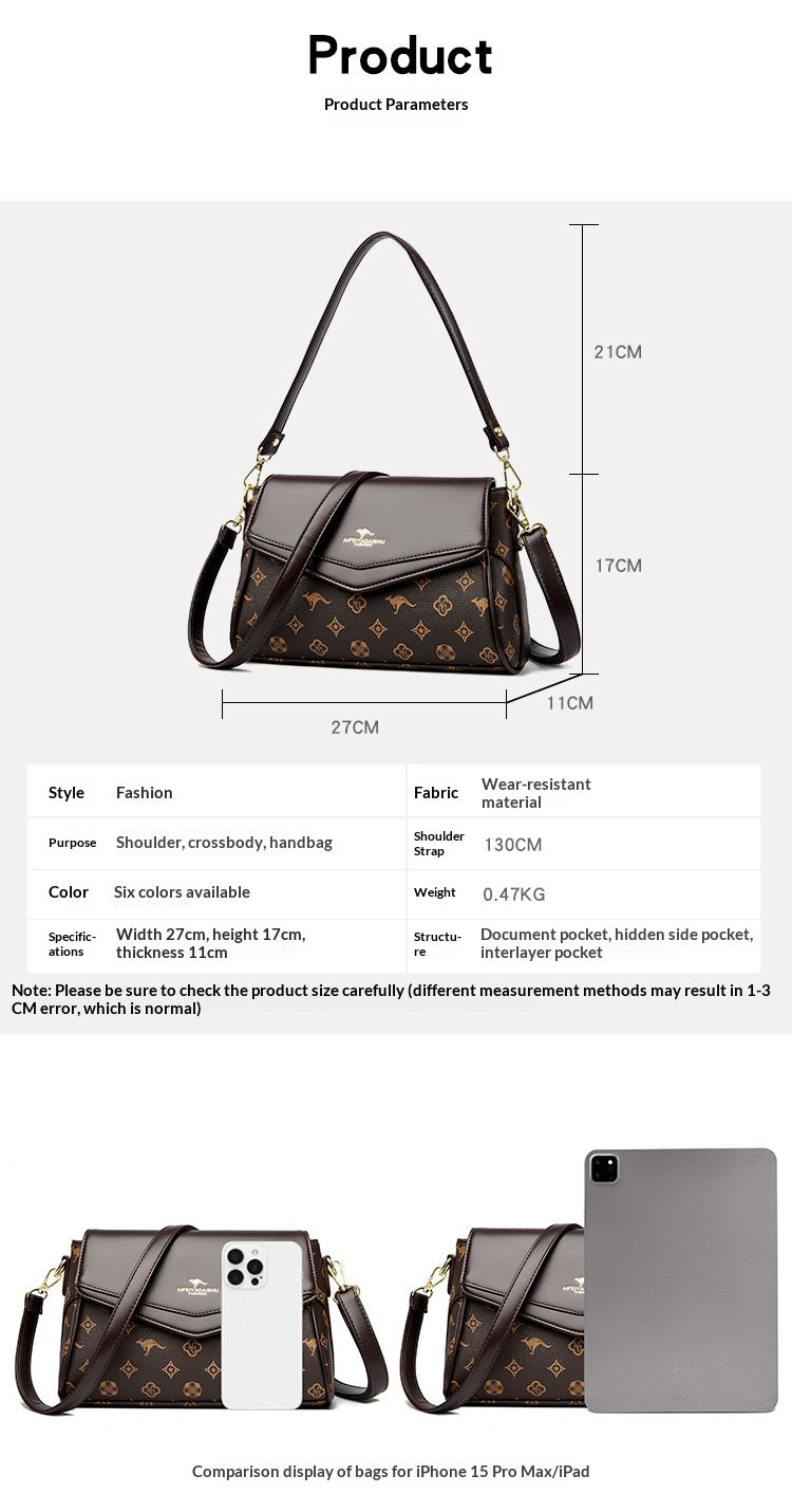 Sac bandoulière grande capacité tendance – Ligne 25 Copenhague