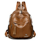 New Multi-functional Hand-held Genuine Leather Tassel Backpack