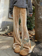 Chinese-style Retro High-waisted Casual Straight-leg Pants That Elongate The Legs